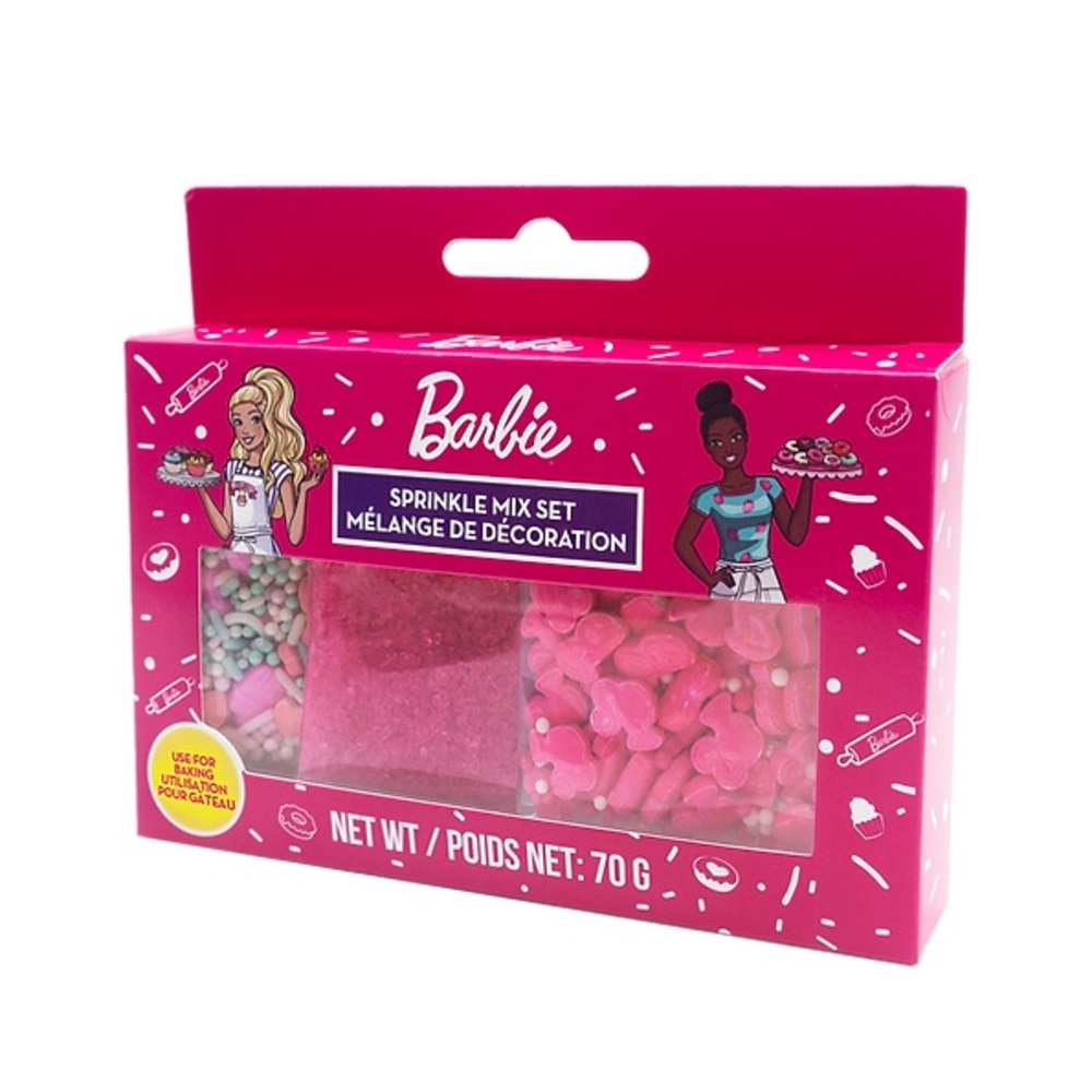 Come On Barbie Let’s Go Party! Baking Sprinkle Mix for Cakes, Cookies, Cupcakes - Picture 2 of 8